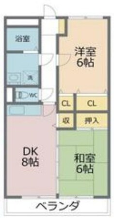 シュライン大宮の物件間取画像